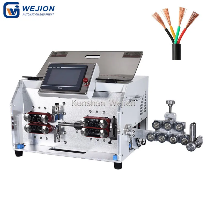WEJION 4-30mm2 Macchina spelafili automatica per taglio e spelatura cavi multicore