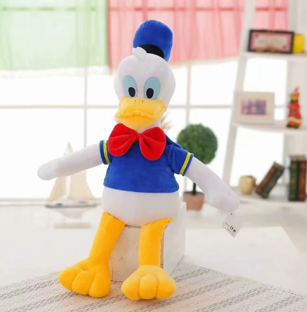 

2026 30cm Mickey Mouse Plush Toy Kawaii Anime Stuffed Dolls Minnie Models Kids Birthday Gift Soft Decoration Doll for Children