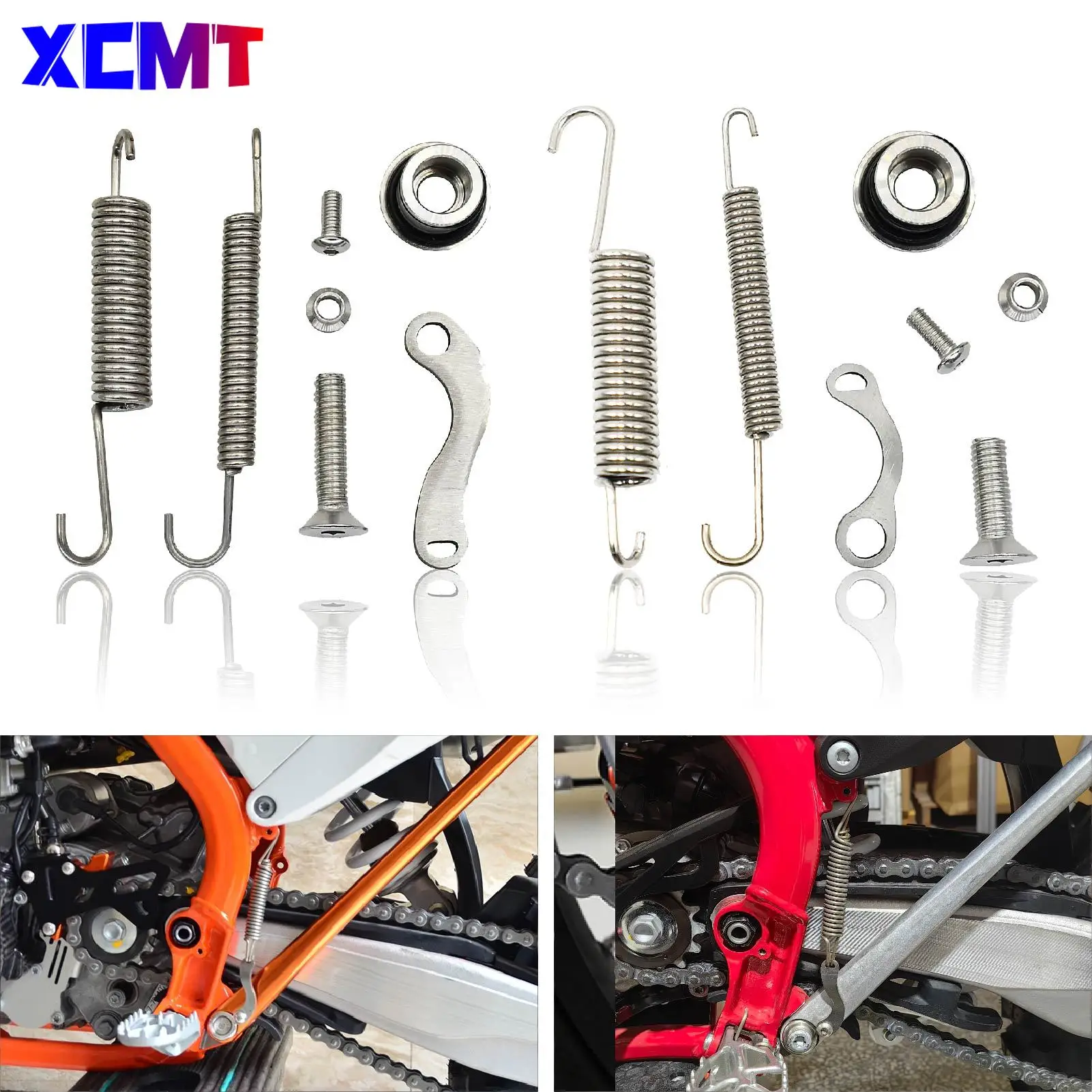 

Kickstand Side Stand Springs Kit For KTM EXC EXCF XC XCW XCF XCF-W Six Days 125 200 250 300 350 450 500 Husqvarna FE FX TE TX