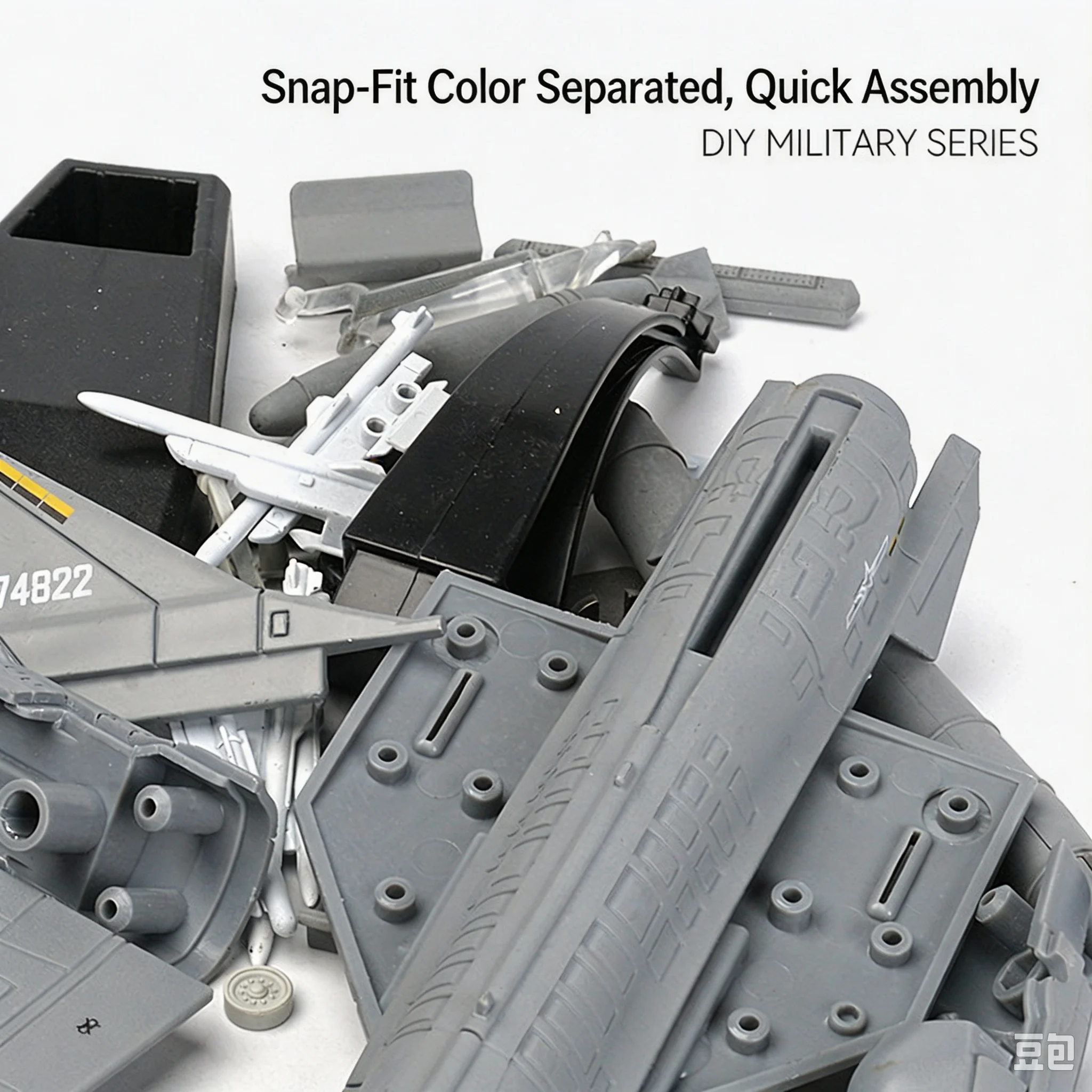 1/72 Scale J‑10C Multirole Supersonic Fighter Jet Snap‑Fit Pre‑Painted Assembly Model Kit, Military Aircraft Toy