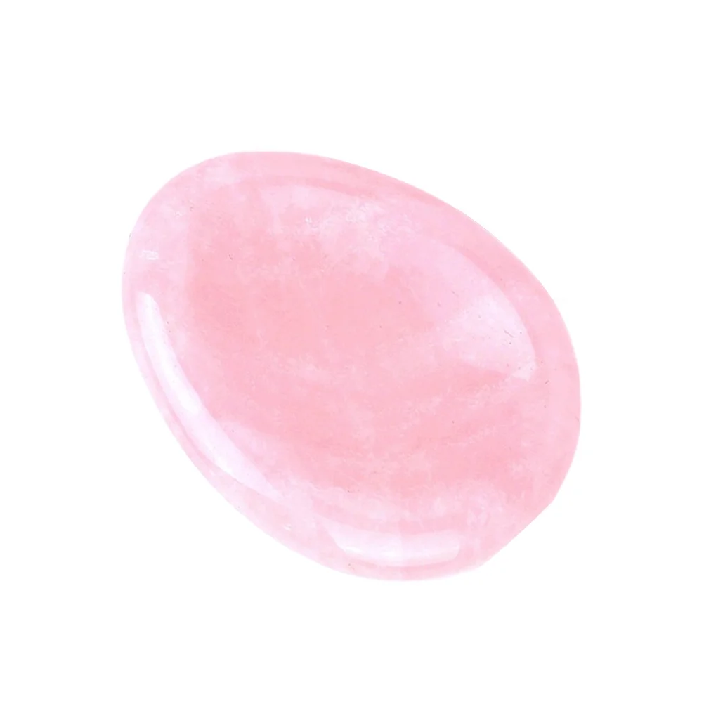Roze Jade Massagebord Gemakkelijk vast te houden Statische gezichtsnek Terug Spa Care Tool Board Fysiotherapie Massager