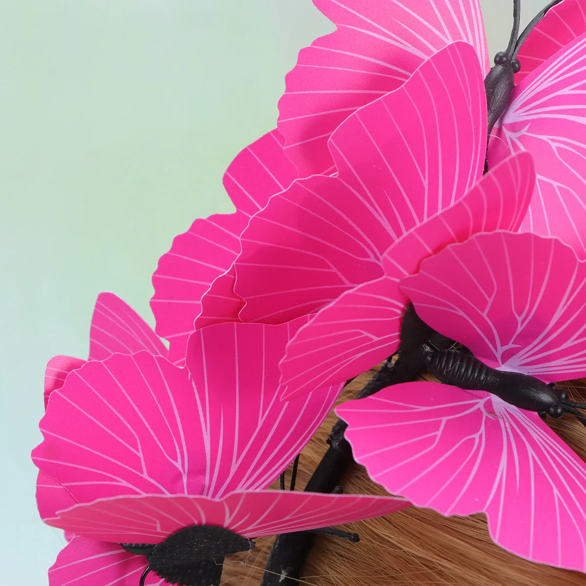 

1 шт. Элегантный шикарный ободок для волос с бабочками, для свадьбы, выпускного вечера, вечеринки, женские аксессуары для волос, стильный ободок