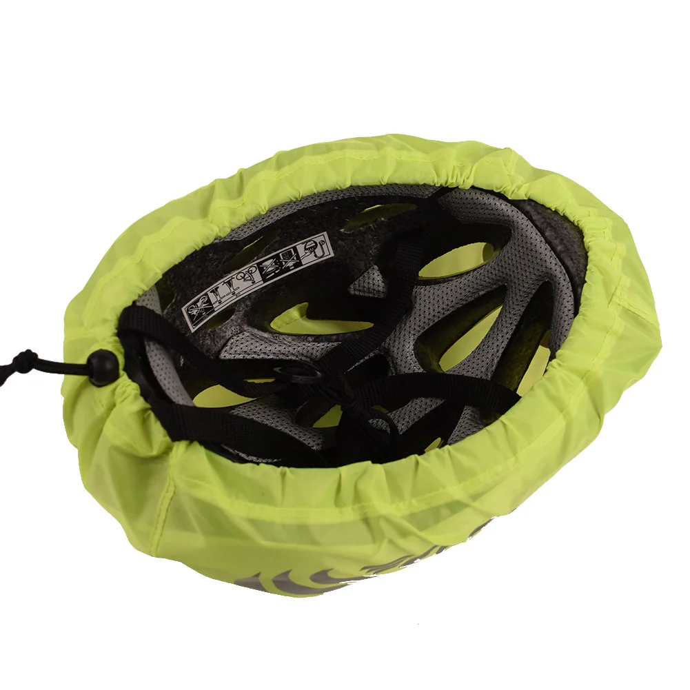 Fahrrad Helm Wasserdichte Abdeckung Mit Reflektierende Streifen Radfahren MTB Rennrad Helm Regen Abdeckung Oxford Tuch Schutz Abdeckung – Detail 9