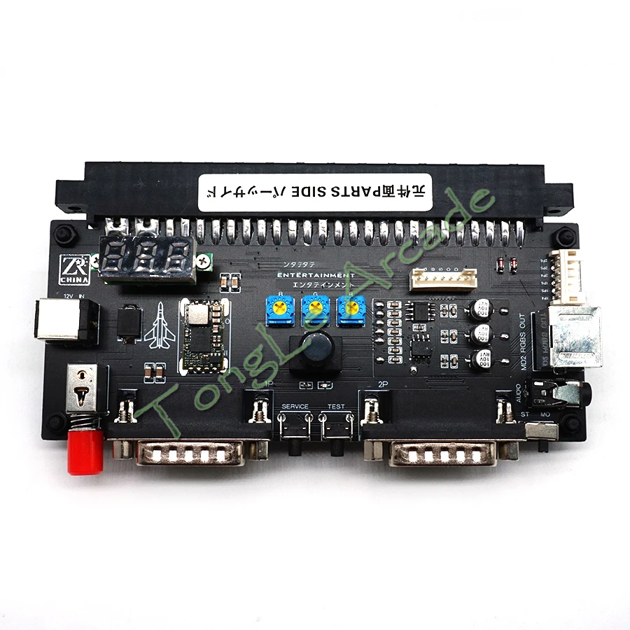 Supergun 1.0 Version Cbox Jamma Connector, Motherboard Support RGBS / SCART Output, DB15 for Retro Arcade Game Base Board