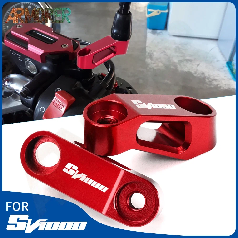 For SUZUKI SV1000 SV1000S SV 1000 SV 1000S SV1000 S 2003 - Rearview Mirrors Extension Riser Extend Adapter Motorcycle Accessorie