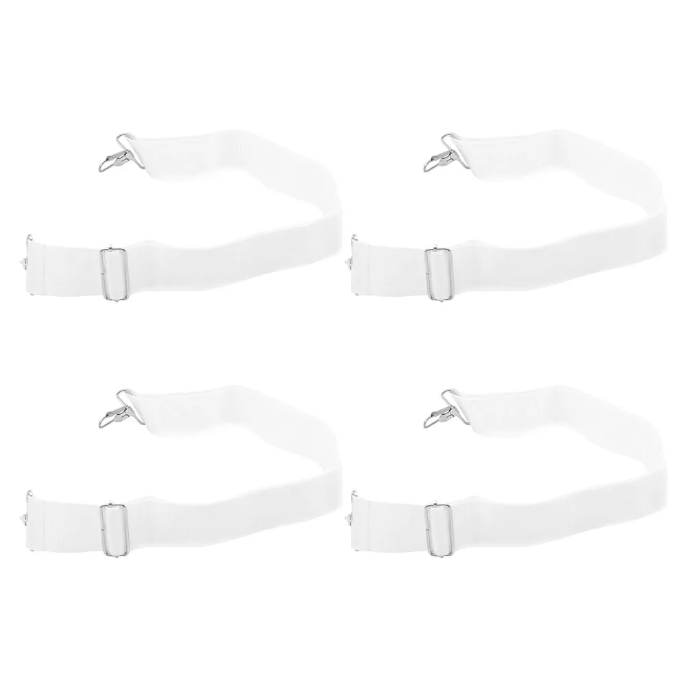 

4pcs Adjustable Snare Drum Strap Belt Durable Nylon Marching Band African Drum Harness Buckle Instrument