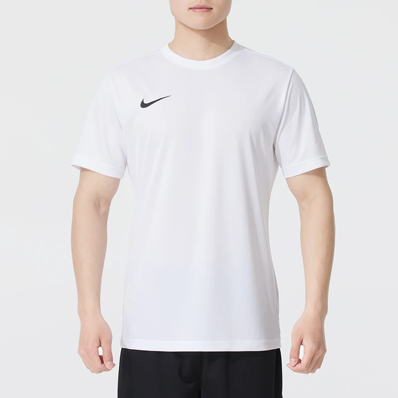 Camiseta Nike para hombre, ropa deportiva, ropa de entrenamiento de secado rápido, ropa informal de baloncesto, media manga, cómoda, transpirable, de seda helada, manga corta