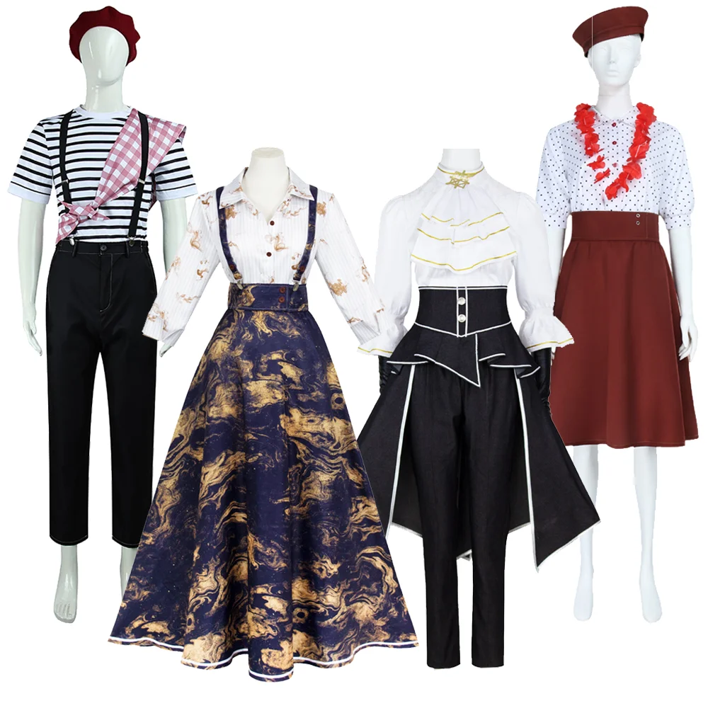 

Maelle Cosplay Gustave Costume Sophie Maier Adults Game Clair Obscur Elegant Dress Suit Outfit Halloween Carnival Fancy Disguise