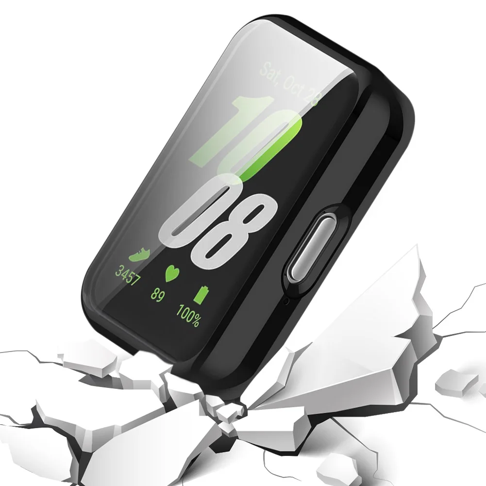 حافظة حماية للشاشة ناعمة من مادة TPU لواقي الشاشة مضاد للخدش وغطاء كامل مناسب لهاتف Samsung Galaxy Fit 3 #3