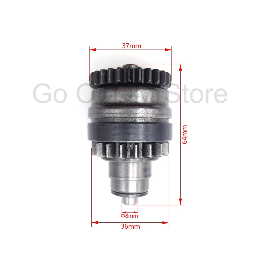 OTOM 2008-2014 Motorcycle Starter Drive Bendix Start Motor Gear For KTM HUSQVARNA XC XCW EXC EXCE TE 250 300 Off-road Dirt Bikes