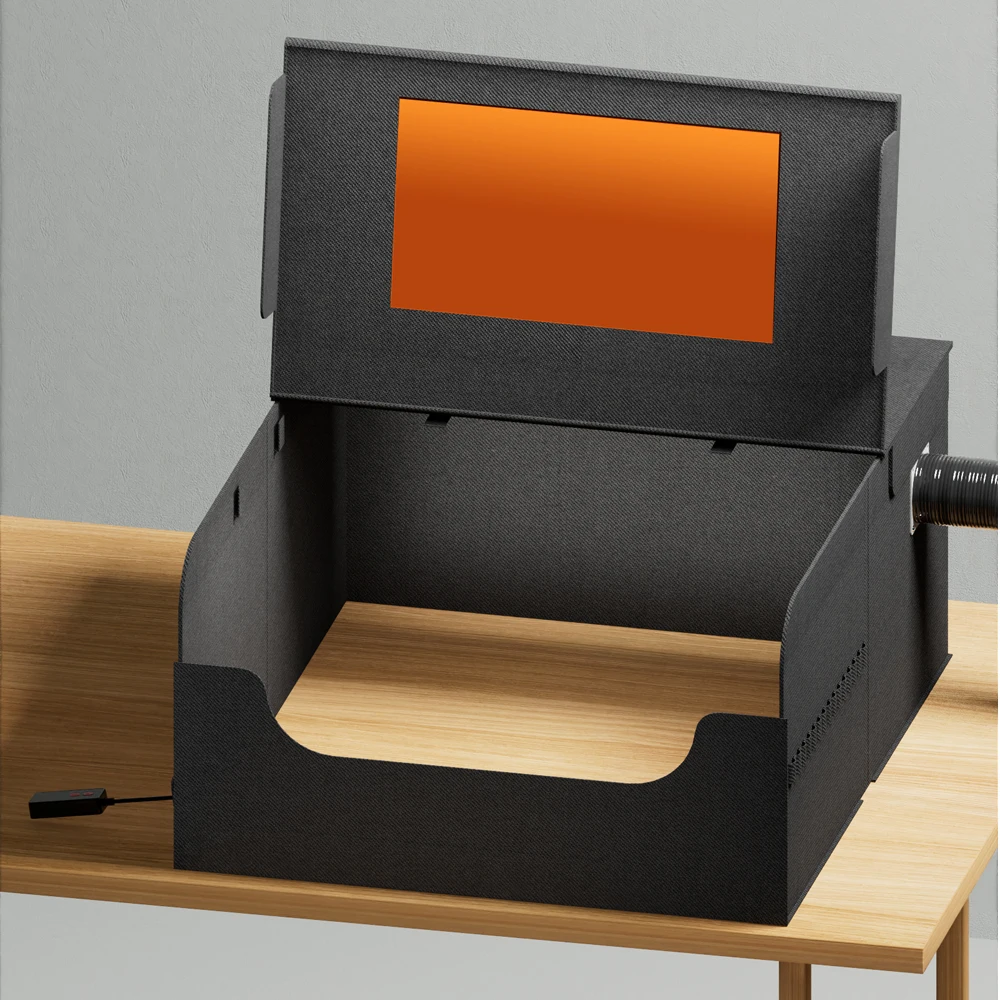 Imagem -02 - Algolaser-laser Engrave Enclosure Proteção para os Olhos Vent Capa Protetora para Máquina de Gravura Cnc Tenda de Corte a Laser