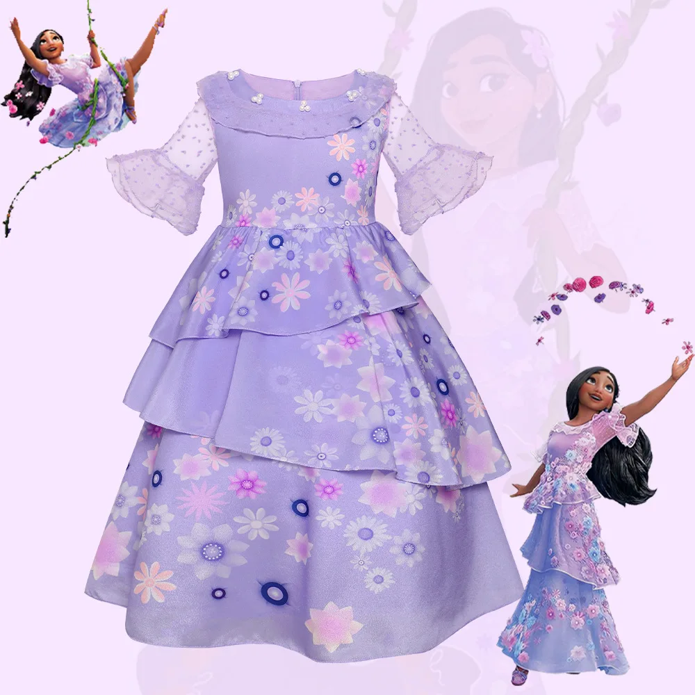 

Halloween Princess Costume Skirt Mesh Stage Performance Magic House Children's Clothing Polyester Fiber 100% Traditional Chin...