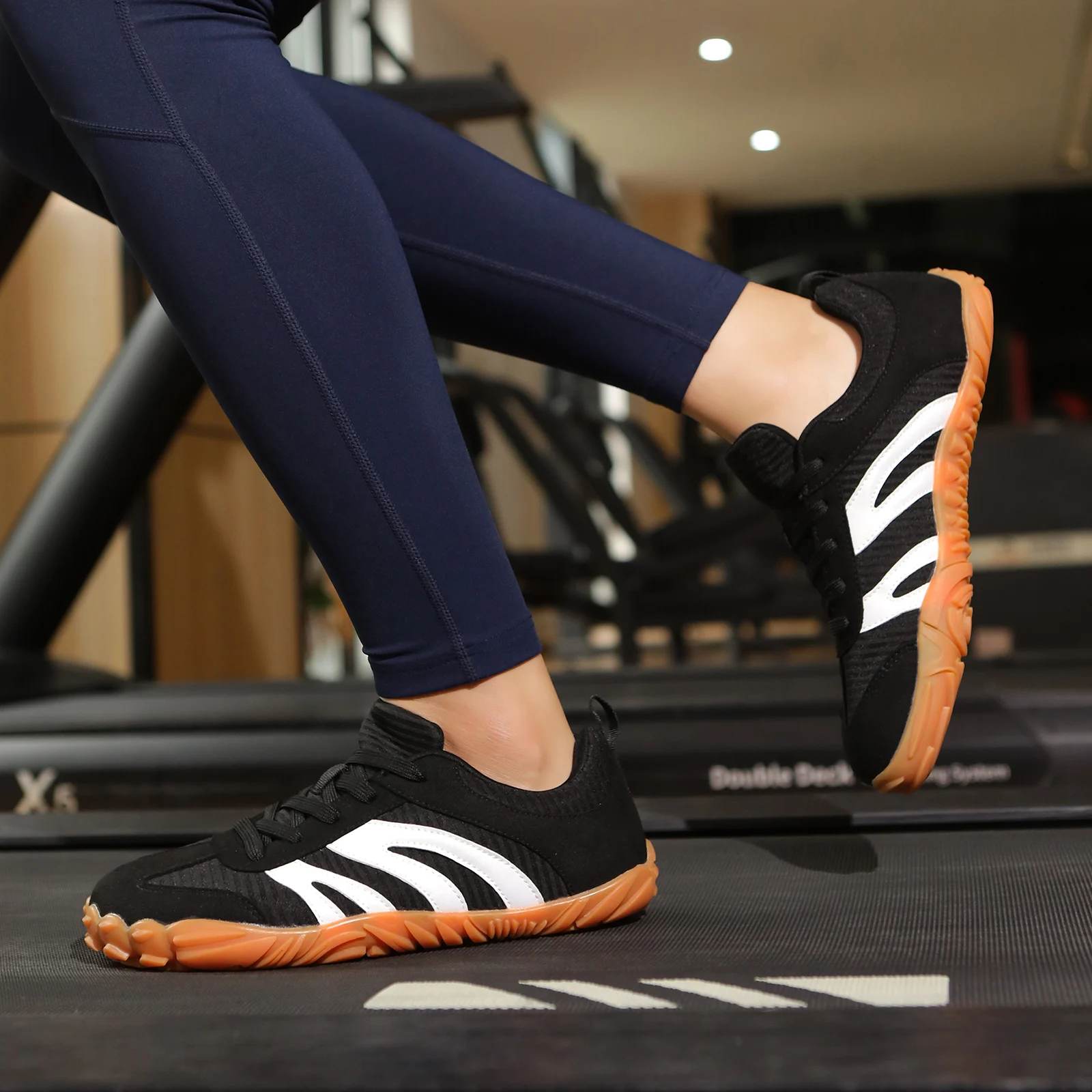 Damen-Breitschuhmodelle, Atmungsaktive Barfußschuhe, Herren-Minimalistische Zero-Drop-Schuhe mit Breiter Spitze, Rutschfeste Freizeit-Sportschuhe – Detail 35