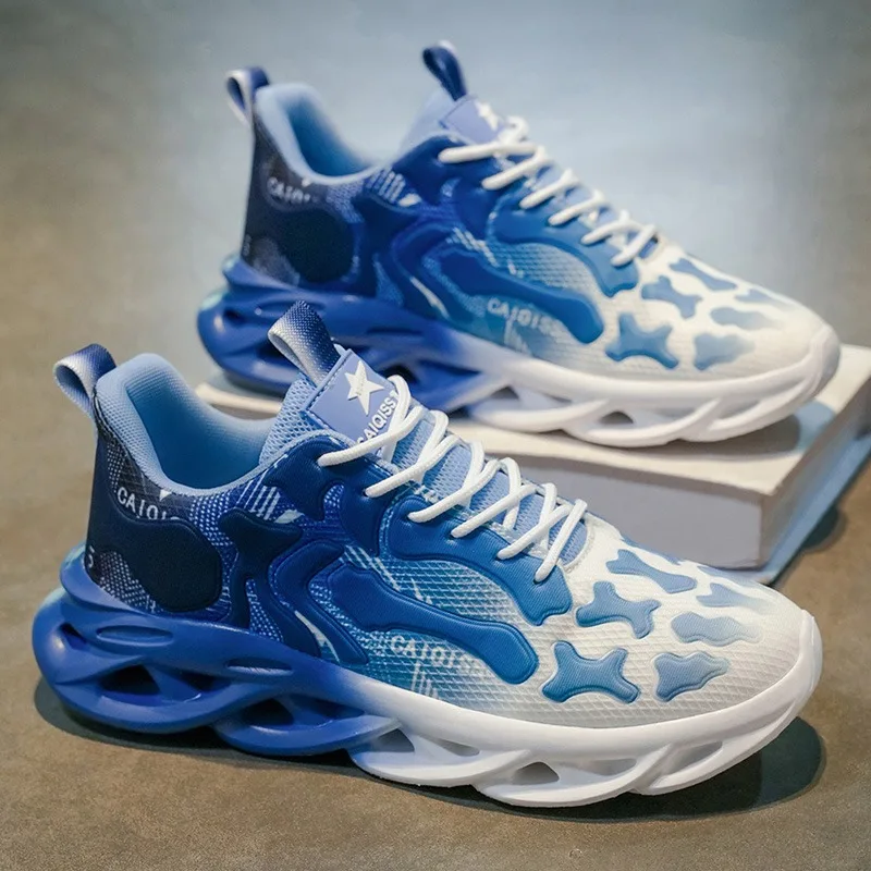 남성용 러닝화 2025 가을 신상 트렌디 스니커즈 일상 여행 거리 산책 캐주얼 스니커즈 편안한 테니스화