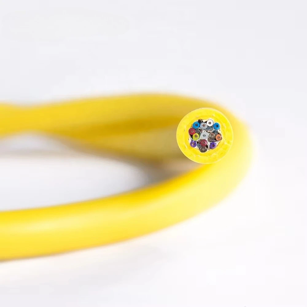 4 twisted pair 8-core strength rov floating underwater robot cable