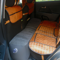 Durable Car Bed Mattress Back Seat Gap Pad 130*27*33cm Inflatable Air Cushion For Travel Camping Outdoor Interior Accessories