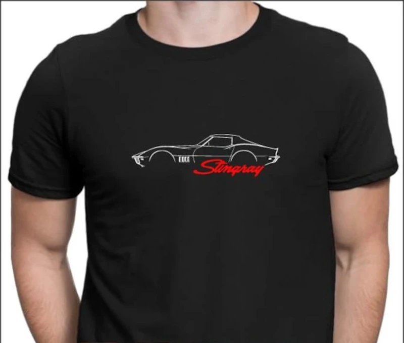 

For Stingray T-Shirt C3 Chevy shirt 1969 1970 1971 1972 1973