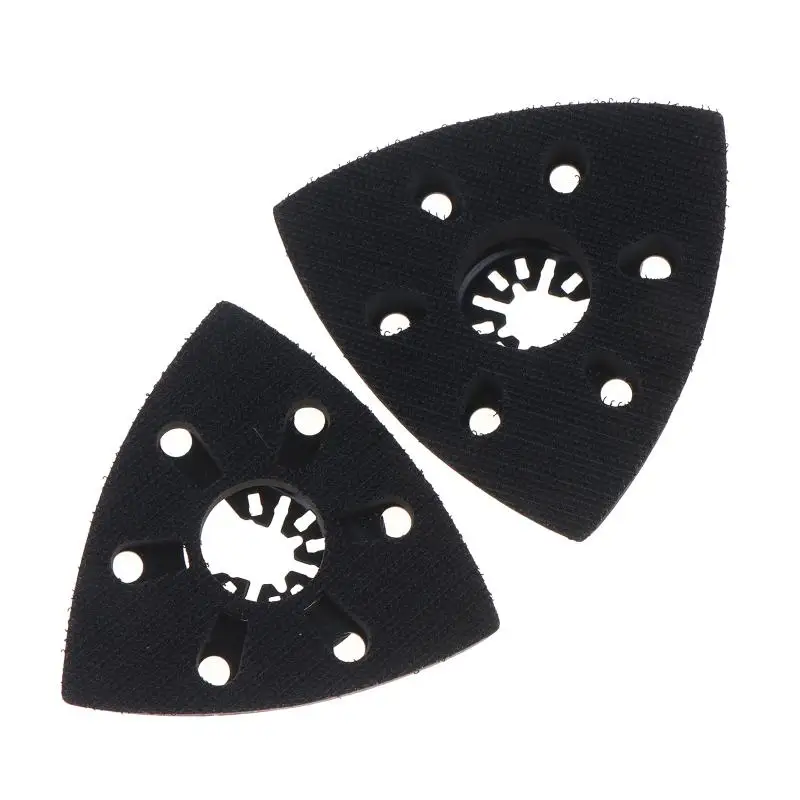 Triangular Sanding Pad Oscillating Multi Tool Sandpaper Backing Plate For Wood Polishing Home Renovation Fine Finishing Tasks