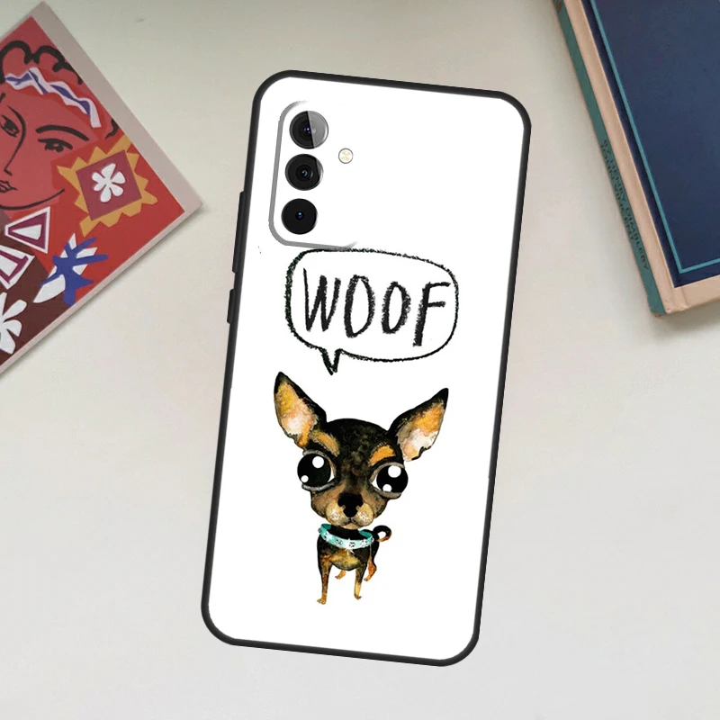 Chihuahua pies dla Samsung Galaxy A33 A53 A13 A23 A52 A32 A22 A12 A51 A71 A15 A25 A14 A34 A54 etui na telefon