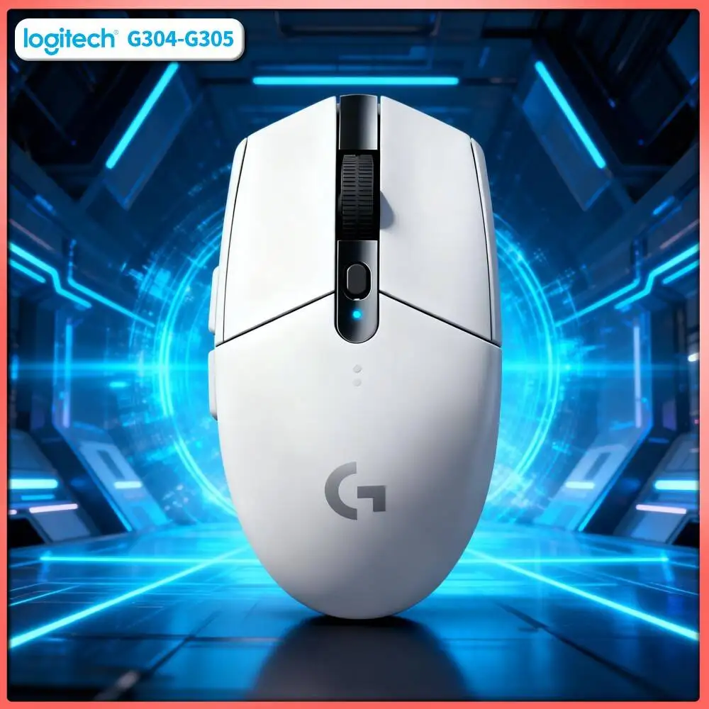 G305 Gaming Mouse with Logitech Tech, 12000 DPI HERO Sensor, 6 Programmable Buttons, 250h Battery, PC Mac Compatible Tool