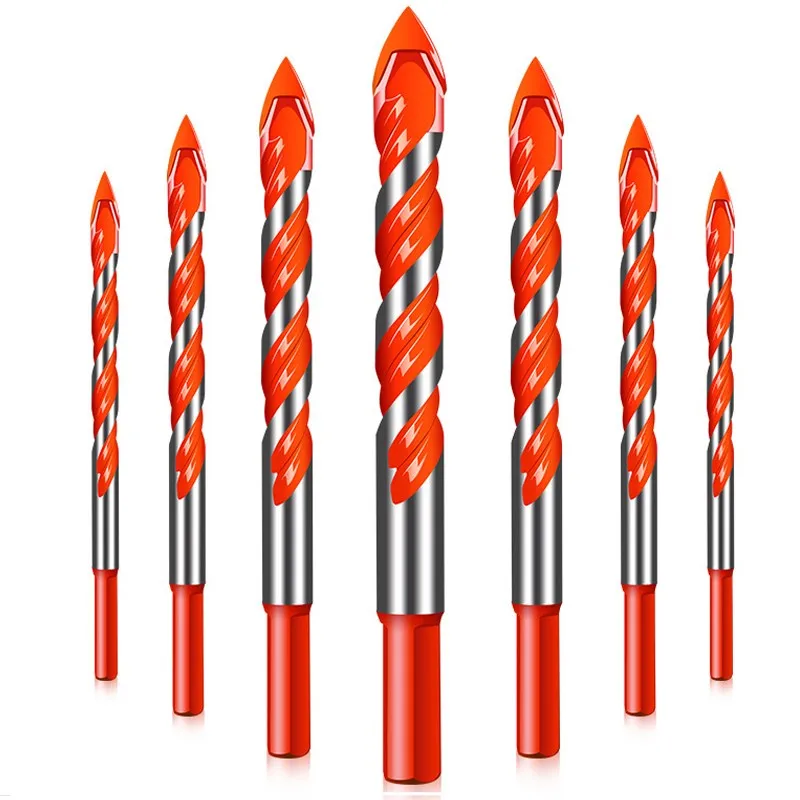 GAMONT 6MM Triangle Drill High Hardness For Ceramic Tile Hole Opener Special Triangle Drill Cement Concrete Wall Dril