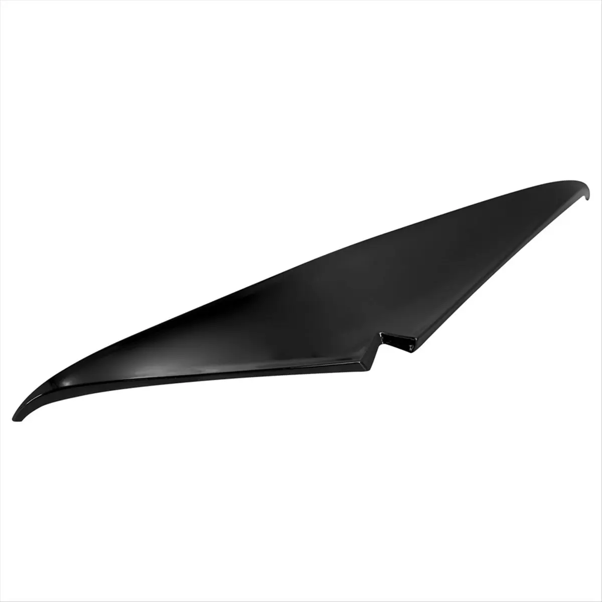 Compatible Motorcycle Headlight Eyebrows Sticker Headlamp Eyebrow Eyelids Trim Cover Visor for Road Glide 2015-2023