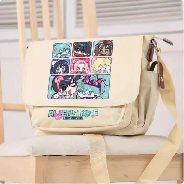 

Anime Alien Stage Casual Oxford Messenger Schoolbag Shoulder Bag Student Teenager Gift B1827 Anime