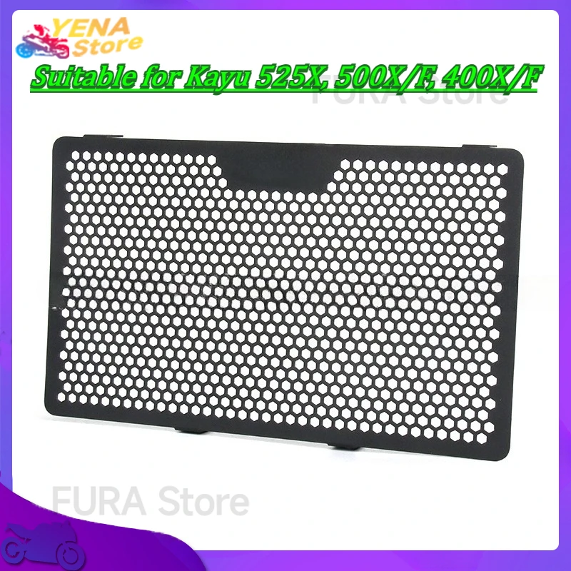 

Motorcycle radiator guard grille cover protector water tank guard accessory suitable for Kayu 525X, 500X/F, 400X/F
