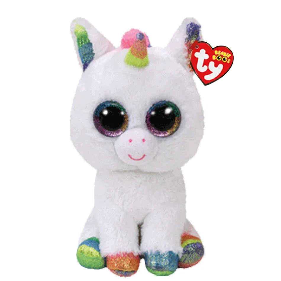15 センチメートル Ty ビーニーぬいぐるみ動物人形ユニコーンキリン