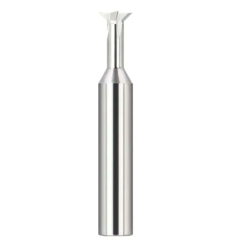 Diametro4 6 8 10 12*50 60 75mm Fresa angolare a coda di rondine in metallo duro solido 45/60, fresa Punte da taglio CNC