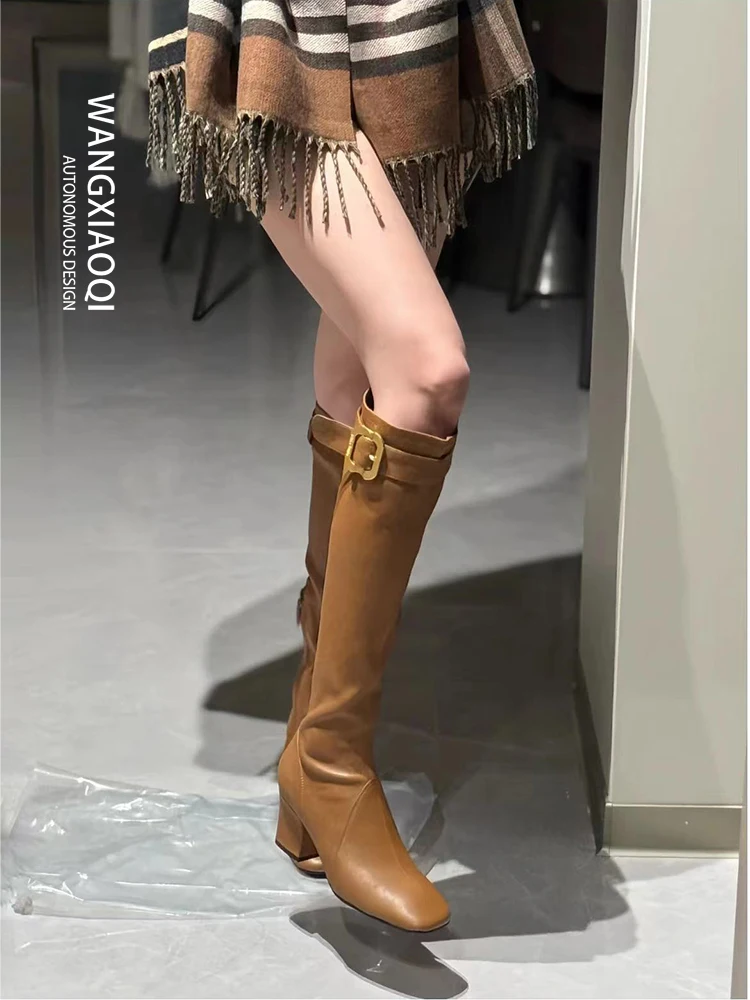 miu-2025-autunno-inverno-stivali-lunghi-con-tacco-alto-stivali-sottili-senza-ginocchio-da-donna-thi-stivali-con-tacco-basso-con-cerniera-laterale-in-metallo-bule-faion