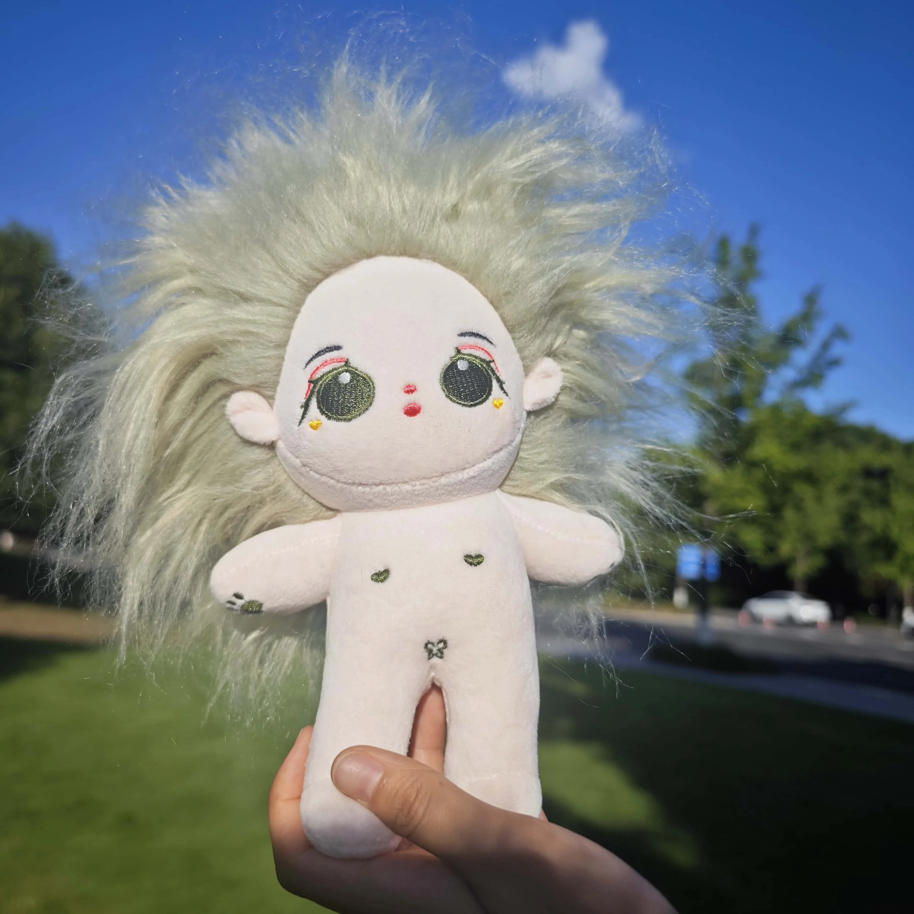 

Плюшевая кукла, милый гуманоидный стиль Cp, подарок на день рождения, кукла для пары, высокоэластичный наполнитель, праздничный подарок, милый орнамент