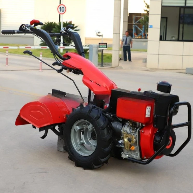Coltivatore rotativo diesel multifunzionale per macchina per allentare il terreno domestico, capacità di allentare il terreno