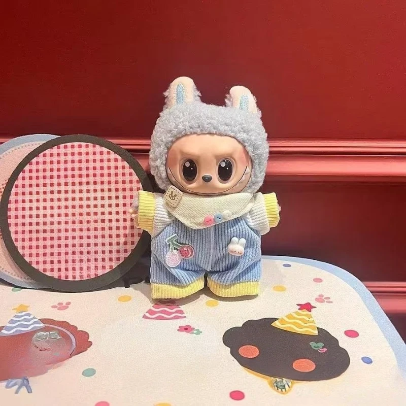 Cute Doll Clothes Outfit For 17cm Labubu V2 V1 Doll's Kawaii Clothing Different styles Cosplay dress Kid Toy Gifts For Labubu