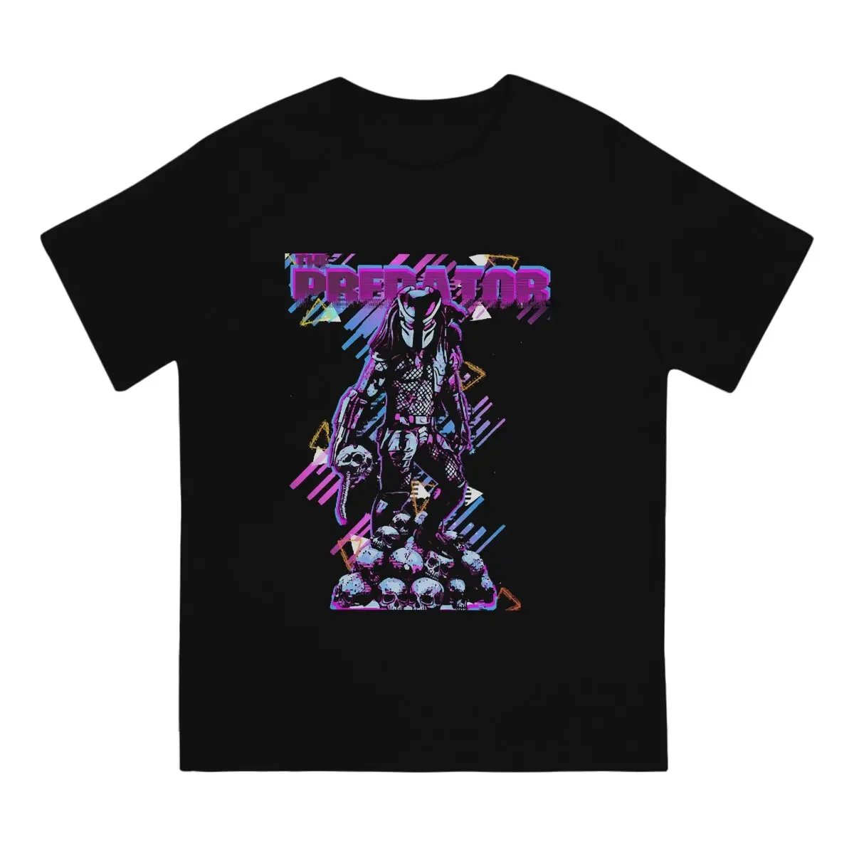 Popular Japanese Rock Bands Man's TShirt The Predators O Neck Tops Fabric T Shirt Humor Top Quality Gift Idea