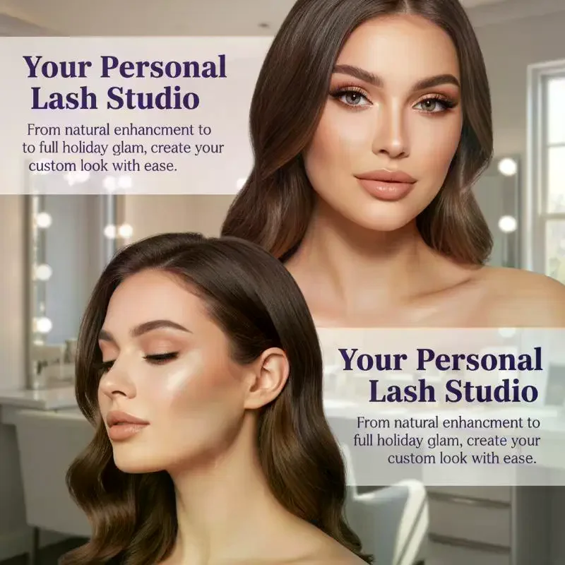 

Lashes Cluster DIY Lash Extension Mixed Tray Natural Clusters Eyelashes Fluffy Individual Lashes Segmented Eyelash Lash