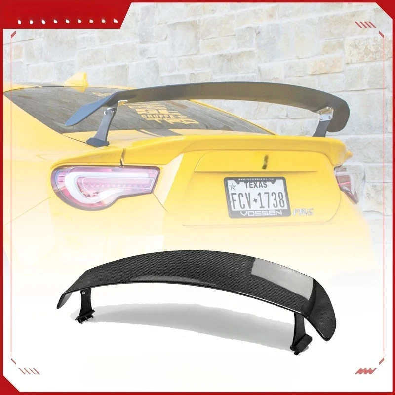 Suitable for Subaru BRZ FRS FT86 Carbon Fiber Modification Parts Rear Spoiler Fixed Wing GT Large Tail Wing Addition