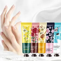 Fruity Flowery Hand Cream Moisturizing Anti-wrinkle Repairing Beauty Sets Hands Creams Care Anti Skincare Hand Chap C2U6