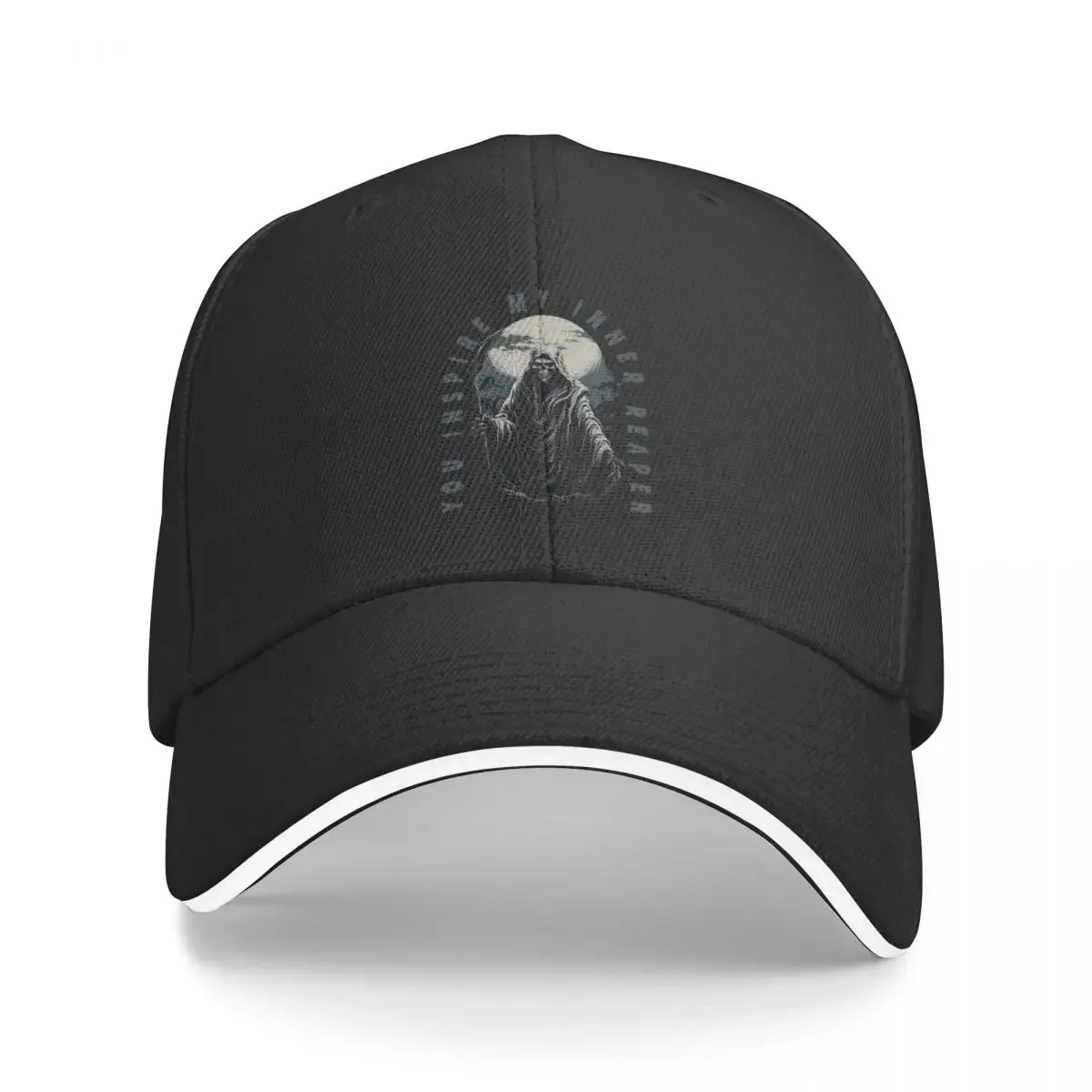 Scary Grim Reaper You Inspire My Inner Reaper Baseball Cap Ball Cap Hat Luxury Brand Golf Men Women's