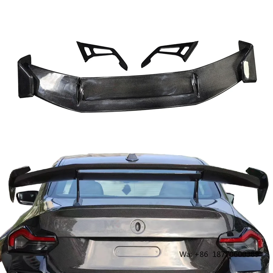 

High Quality Carbon Fiber Rear Spoiler Trunk Lip Wing for BMW M3 G80 M4 G82 M2 G87 ADR Style Auto Refitting Ducktail Single Deck