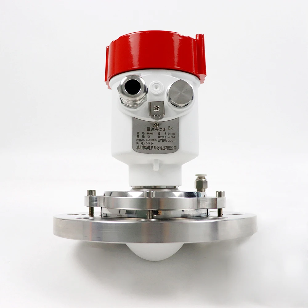 Hot Sale Tuya Smart Wave Guide radar Level Measurement radar Level Sensor for Solids Hot Melt Tanks
