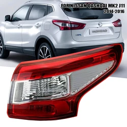 Left/Right Side Tail Lamp FOR Nissan Qashqai MK2 J11 2014 2015 2016 Rear Tail Light Brake Lamp with