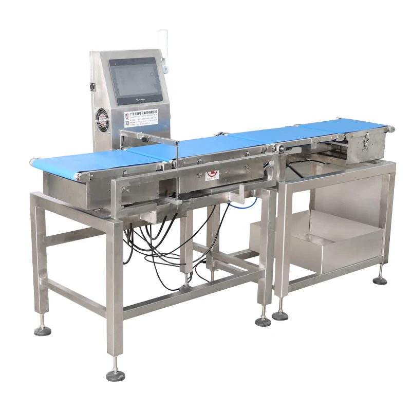 Smart Auto Conveyor Check Weigher Machine for Sausages Sorter Machine Belt Weigher Weight Checker