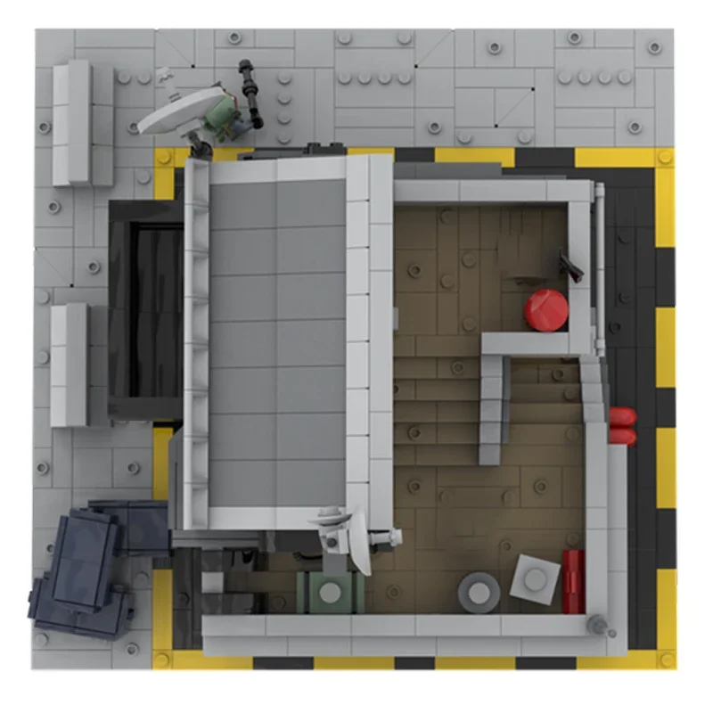 Sterfilm Model Moc Bouwstenen Modulaire Keizerlijke Basis #2 Commandocentrum Technologie Blokkeert Geschenken Kerstspeelgoed Diy Assemblage