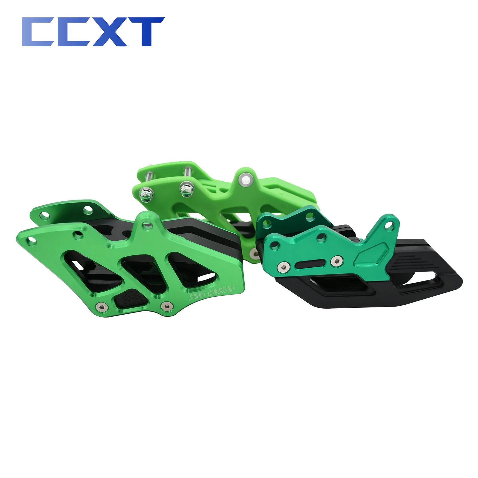 CNC Aluminum Chain Guide Guard Protector For Kawasaki KX250F KX450F KX 250F 450F 2009-2014 2015 2016 2017 2018 Universal Parts