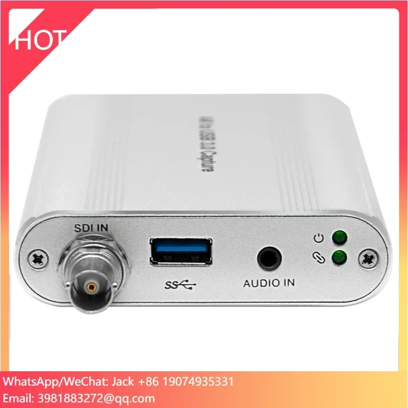 USB3.0 60FPS SDI DVI VGA Карта захвата HD 1080P Захват захвата Прямая трансляция видео Карта захвата