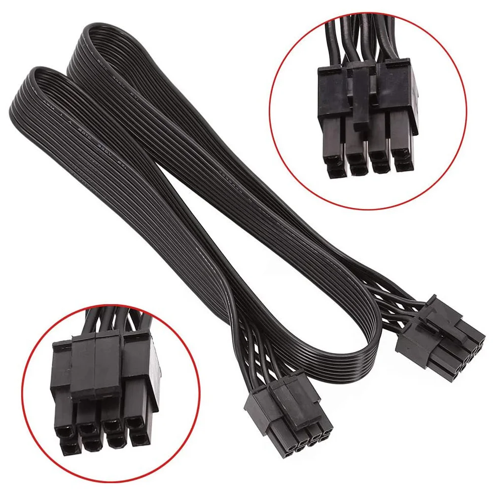 Kabel zasilający CPU 8-pinowy na 4+4-pinowy ATX 8Pin do 8Pin dla Corsair dla COOLER MASTER i tak dalej zasilacz modułowy