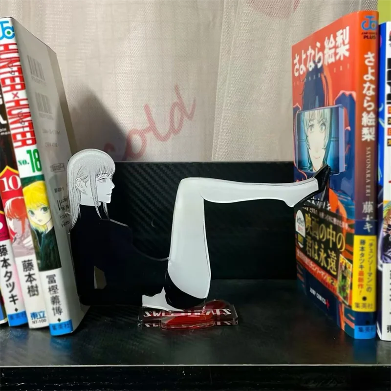 Anime Chainsaw Man Reze Power Makima Cosplay Stand Acrylic Plate Desktop Model Ornament Figure Decoration Accessories Prop