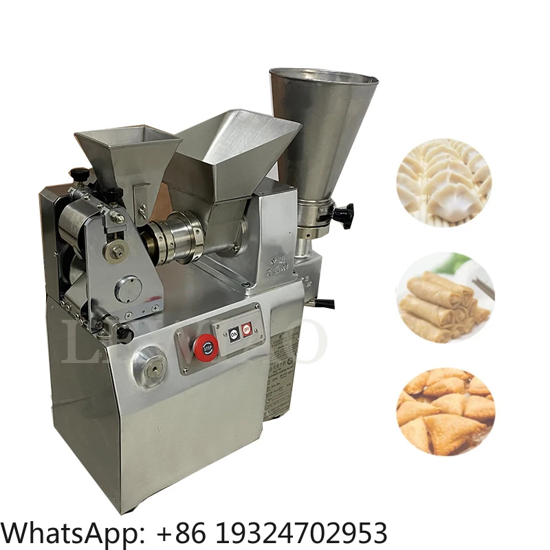 110V 220V Automatic Dumpling Gyoza Machine Russia Ravioli Pierogi Pelmeni Empanada Samosa Making Machine