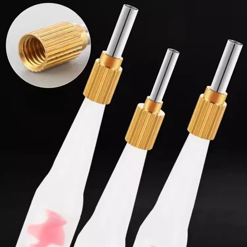 Stainless Steel Caulking Nozzle Applicator Finishing Tip Tool Multifunctional Caulking Nozzle Anti-rust Caulk Applicator Tool